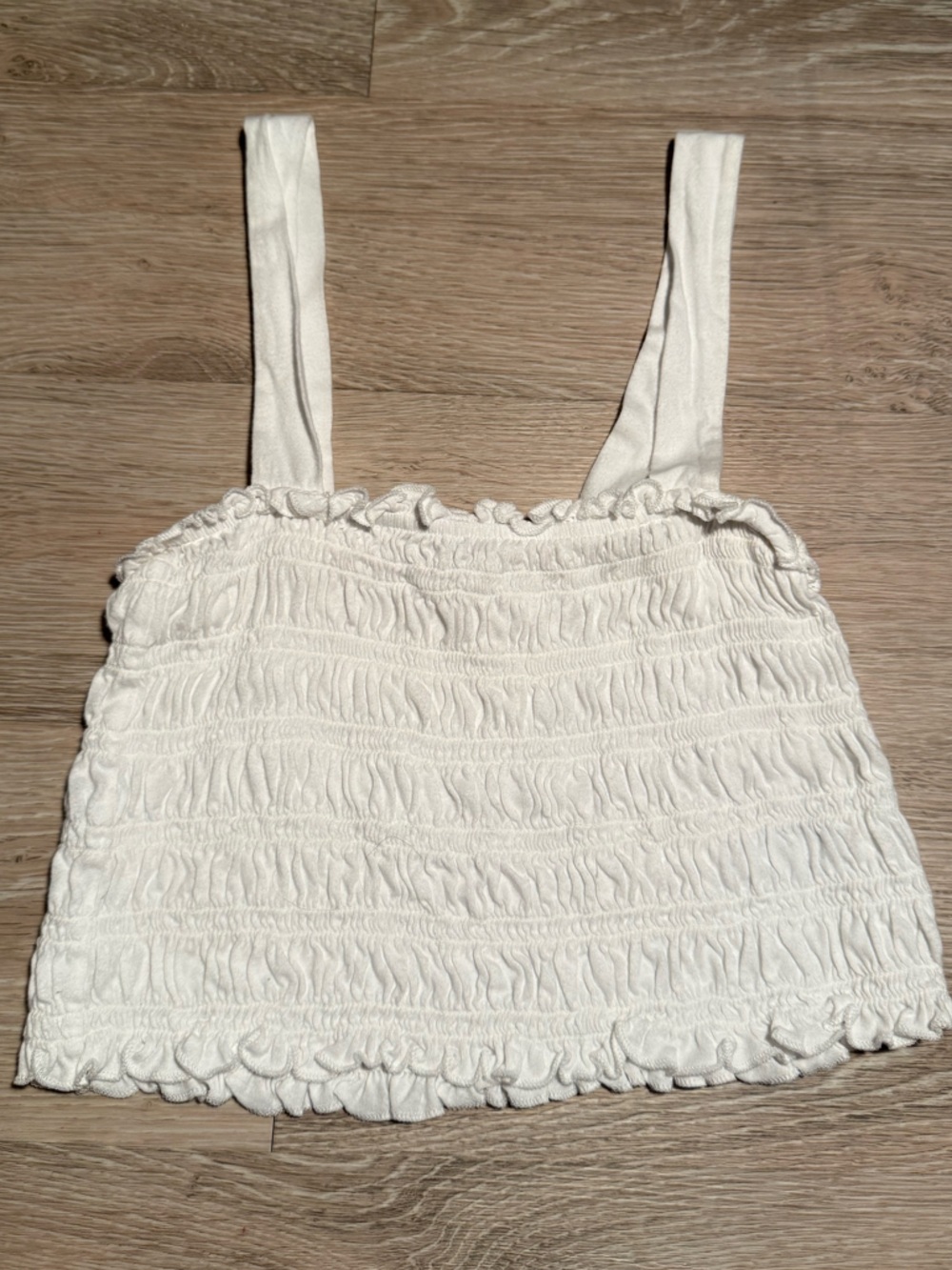 American Eagle Smocked Tank